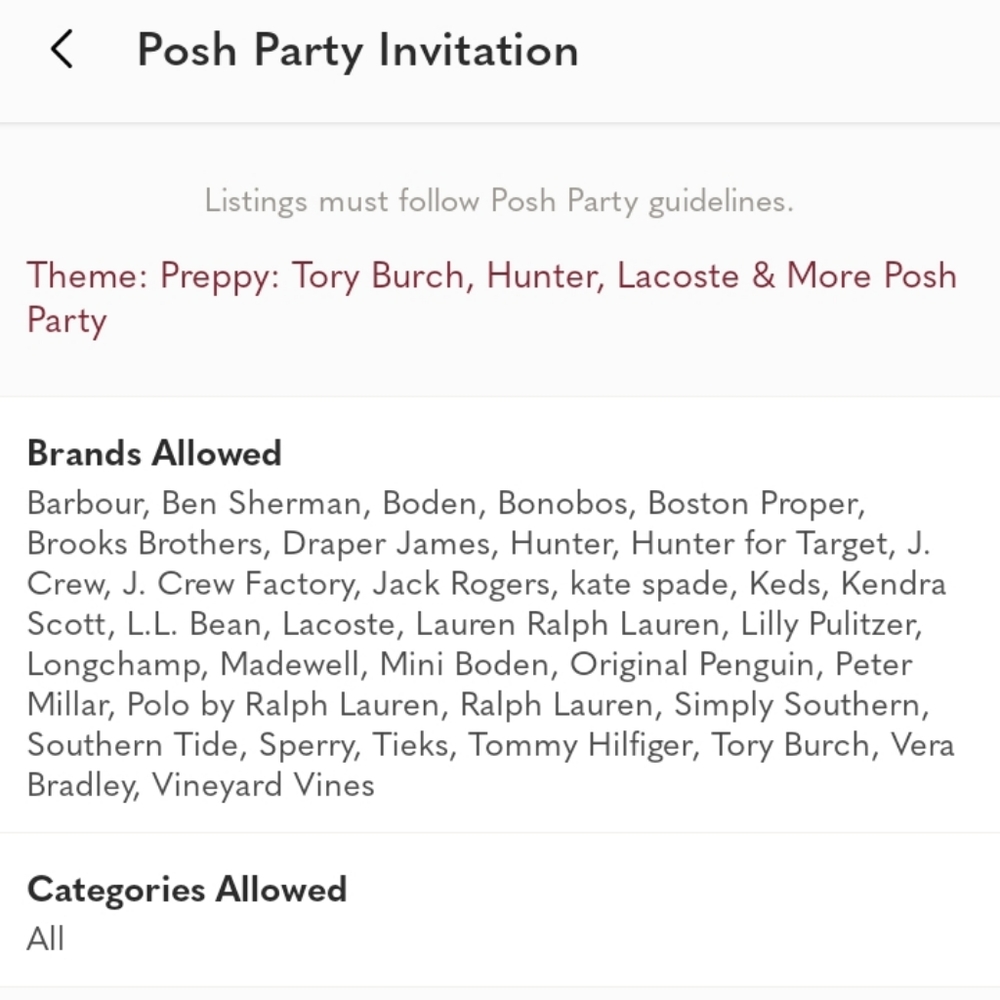 Co-host Preppy Posh Party - Picture 2 of 3